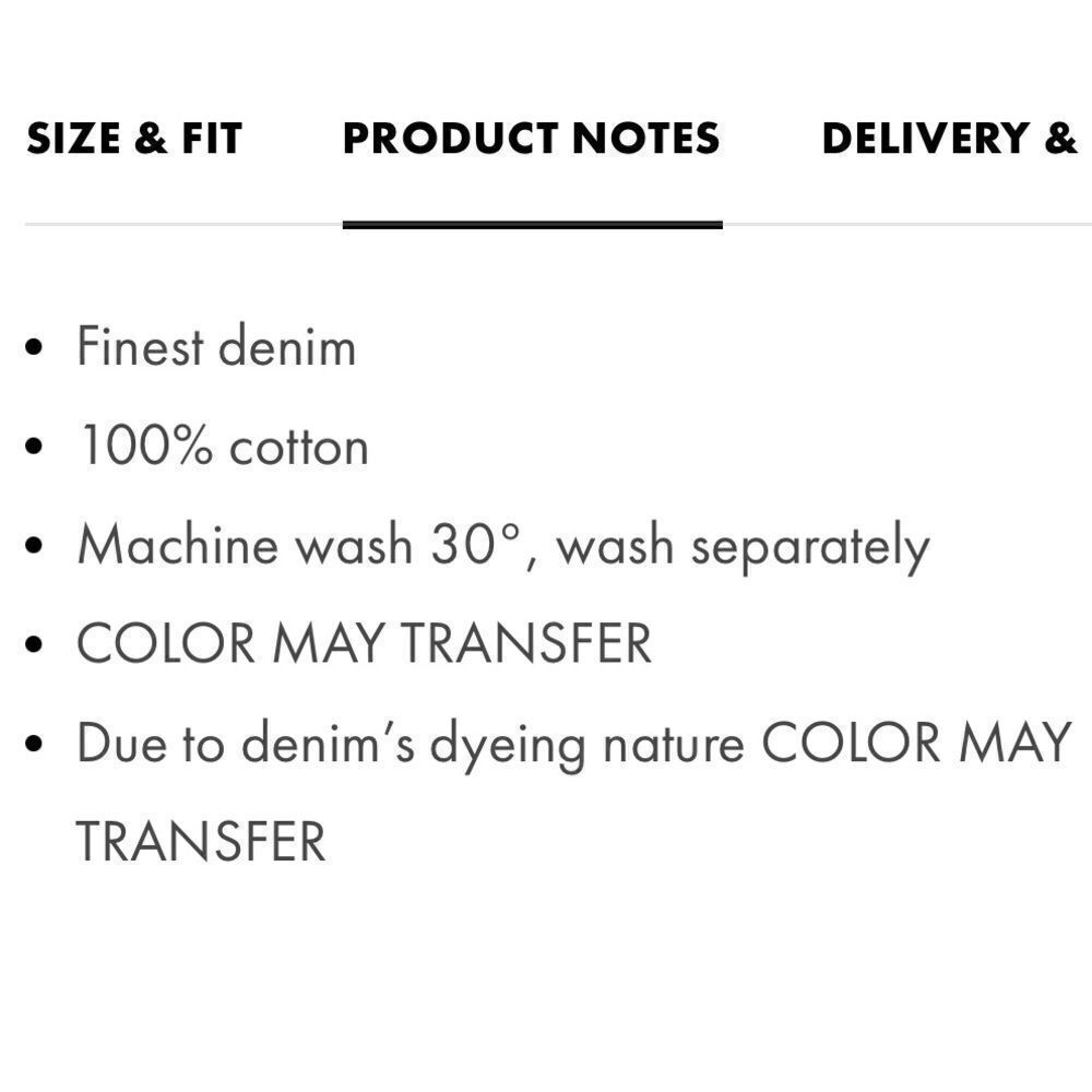 NEW CULTNAKED Denim Killa Trousers Noir Black Size XL - Picture 12 of 13